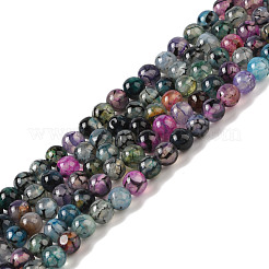 Природных вены драконов агат нитей бисера G-NH0013-B01-01