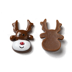 Weihnachtliche Cabochons aus undurchsichtigem Harz&nbsp;LS-RESI-K019-26