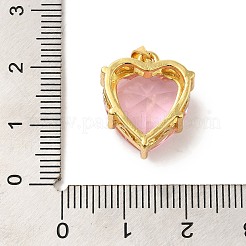 Золотые латунные микро проложить кубического циркония подвески&nbsp;KK-C072-37G-03