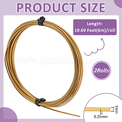 Плоская латунная проволока CWIR-WH0012-07B-03