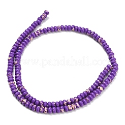 Синтетические имперские нитки из бисера яшмы G-L635-A09-4x2mm-05