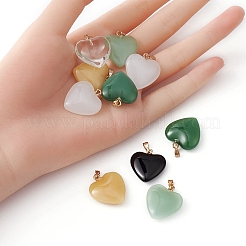 10 шт. 5 стильных стеклянных подвески&nbsp;GLAA-YW0003-16