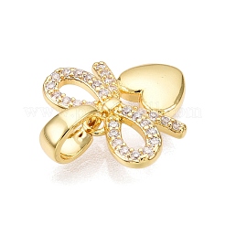 Латунные микро проложить кубического циркония подвески&nbsp;KK-T070-49G