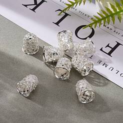 Безлепестковый полый колокол с медными цветок крышки шарика&nbsp;KK-TA0003-01S