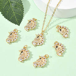 Pendentifs en laiton et zircon cubique Shegrace&nbsp;XGRQ3K329-567G