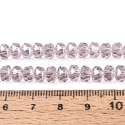 Гальванизируйте прозрачное стекло бисер нитей&nbsp;EGLA-N022-05B-C05