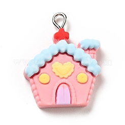 Рождественские подвески из непрозрачной смолы X-RESI-G043-B01