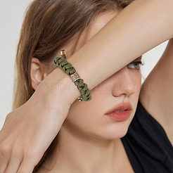 6 шт. 6 стиля латунных европейских бусин KK-BC0013-86