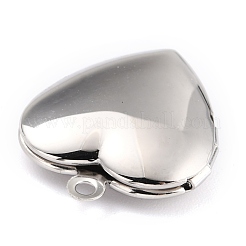 Не тускнеющие подвески-медальоны из нержавеющей стали 316 STAS-L258-004C-P