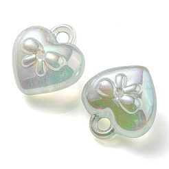 Pendenti acrilici trasparenti con placcatura uv luminosa&nbsp;OACR-P010-10B