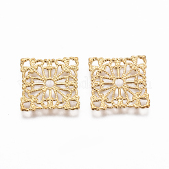 Украшения из латунированного травления&nbsp;KK-TAC0002-09G