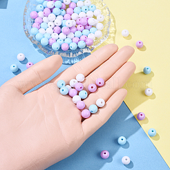Cuentas acrílicas opacas de 30g 3 colores&nbsp;MACR-YW0003-44D