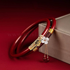 20 шт. изогнутые трубчатые бусины из сплава в тибетском стиле FIND-DC0002-41