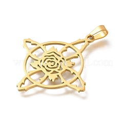 Pendentifs en acier inoxydable 304&nbsp;STAS-S144-05G-A