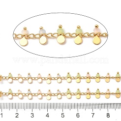 Цепочка из латуни ручной работы CHC-E028-05G-02
