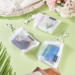 3 шт. нейлоновый сетчатый кошелек на молнии&nbsp;HJEW-TAC0107