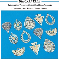 12 шт. 6 подвески из нержавеющей стали 304 STAS-UN0035-07