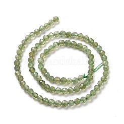 Естественный зеленый апатит бисер пряди G-C009-A22