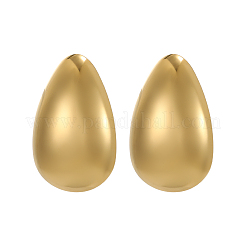 Серьги-гвоздики из нержавеющей стали 304&nbsp;STAS-OY010-63G