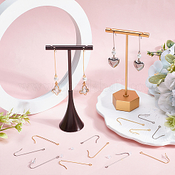 80 шт. 4 стиля крючков для сережек из хирургической нержавеющей стали 316 STAS-SC0008-15