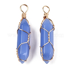 Подвески lampwork GLAA-T023-07E