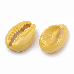 Бусины из натуральных раковин каури&nbsp;X-SHEL-T007-74E