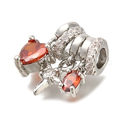 Латунные микро проложить кубического циркония подвески&nbsp;KK-M301-03P