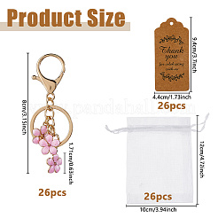 Брелок из эмали из сплава 78 шт.&nbsp;KEYC-DC00056