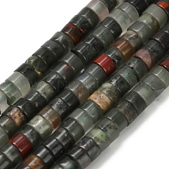 Природные африканские гелиотроп бисер пряди G-Z110-A31-2x4mm