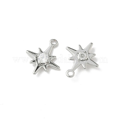 Латунные микро проложить кубического циркония подвески KK-Z136-43B-P