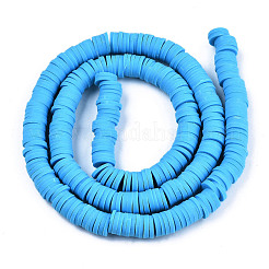 Chapelets de perle en pâte polymère manuel&nbsp;CLAY-R089-6mm-119
