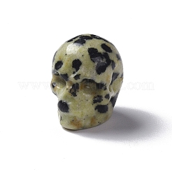 Perle di diaspro dalmata naturale&nbsp;G-I352-02