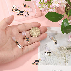 10 шт. 5 стиля сплава эмалированная мобильная пылезащитная заглушка PALLOY-CA00037