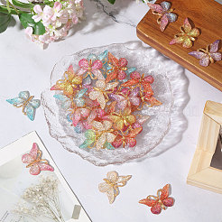 60шт 10 цвета подвески из смолы&nbsp;RESI-CA0001-81