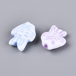 Непрозрачные акриловые бусины&nbsp;SACR-T017-82M