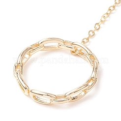 Латунные цепочки-скрепки BJEW-JB11810