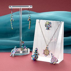 20шт 10 стиля подвески из сплава цвета радуги FIND-LS0001-13MC