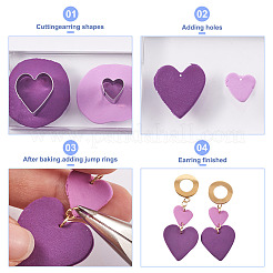 Наборы для поиска сережек своими руками DIY-FW0001-22