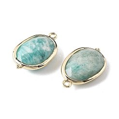 Подвески-подвески из натурального амазонита с огранкой в форме овала&nbsp;G-H323-02G-12