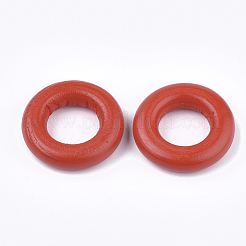 Расписные деревянные кольца WOOD-Q040-003B-01