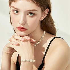 Синтетических нитей бирюзовые бусы G-AR0006-09A