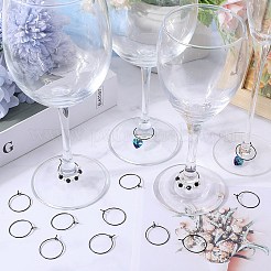 50 шт. фурнитура для сережек-колец из хирургической нержавеющей стали 316L STAS-SC0007-28