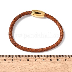 Verstellbare Armbänder aus Kunstkordel für Damen und Herren&nbsp;BJEW-F532-01G