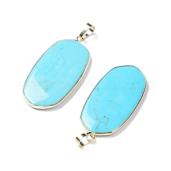 Synthetik Blau Türkis Anhänger&nbsp;G-K338-05E