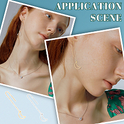 8 пара 2 цвета EJEW-UN0002-05