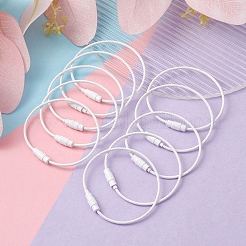 Брелки для ключей из нержавеющей стали 201 BJEW-YW0001-10B