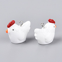 Подвески из непрозрачной смолы RESI-S356-068