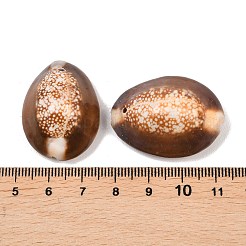 Овальные бусины с натуральной оболочкой&nbsp;BSHE-O007-44