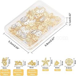 100 cabochon in lega stile oceano in 3 colori&nbsp;MRMJ-OC0002-30