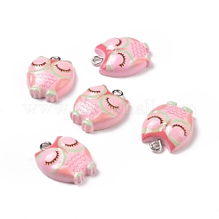 Подвески из непрозрачной смолы RESI-J023-15C